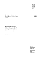 Exploring the linkages between investment and employment in Moldova: a time-series analysis