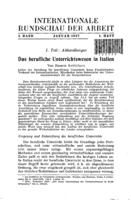 Vocational education in Italy