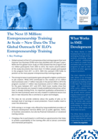 The next 15 million: entrepreneurship training at scale – new data on the global outreach of ILO’s entrepreneurship training