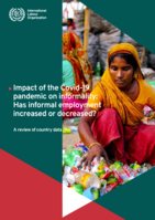 Impact of the Covid-19 pandemic on informality: has informal employment increased or decreased? : a review of country data