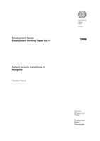 School-to-work-transitions in Mongolia