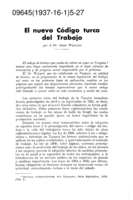 El nuevo código turco del trabajo