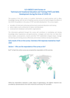 ILO-UNESCO Joint survey on technical and vocational education and training (TVET) and skills development during the time of COVID-19