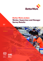 Better Work Jordan: worker, supervisor and manager survey results