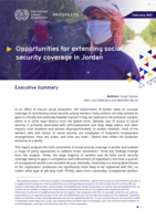 Opportunities for extending social security coverage in Jordan: executive summary