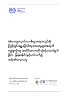 Extending the scope of social security to internal migrants in the informal economy: an analysis for Myanmar