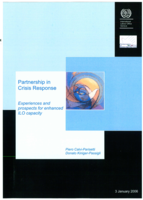 Partnership in crisis response: experiences and prospects for enhanced ILO capacity