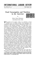 Food consumption and nutrition in the Americas