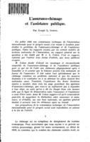 L'assurance-chômage et l'assistance publique