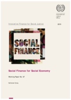 Social finance for social economy