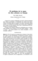 El problema de la mano de obra sobrante en Europa