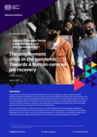 The employment crisis in the pandemic: towards a human-centred job recovery