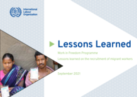 Lessons learned on the recruitment of migrant workers: Work in Freedom programme