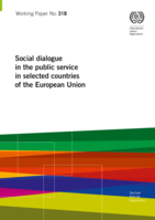 Social dialogue in the public service in selected countries of the European Union