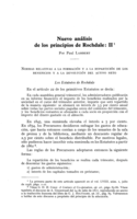 Nuevo análisis de los principios de Rochdale: II