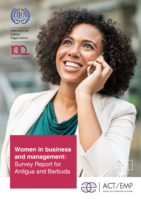 Women in business and management: survey report for Antigua and Barbuda