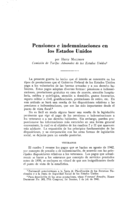 Pensiones e indemnizaciones en los Estados Unidos