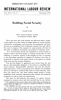 Building social security