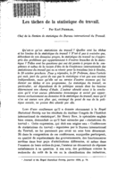 Les tâches de la statistique du travail