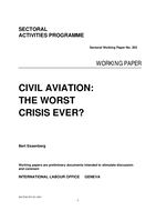 Civil aviation: the worst crisis ever?
