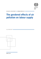 The gendered effects of air pollution on labour supply