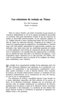 Las relaciones de trabajo en Túnez