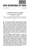 La Conférence nationale du chômage et la situation aux Etats-Unis