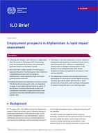 Employment prospects in Afghanistan: a rapid impact assessment