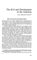 The ILO and development in the Americas