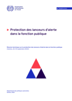 Protection des lanceurs d’alerte dans la fonction publique