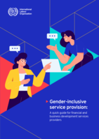 Gender-inclusive service provision: a quick guide for financial and business development services providers