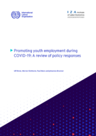 Promoting youth employment during COVID-19: a review of policy responses