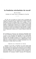 La Fondation néerlandaise du travail