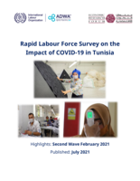 Rapid labour force survey on the impact of COVID-19 in Tunisia: highlights: second wave February 2021