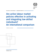 Are active labour market policies effective in activating and integrating low-skilled individuals?: an international comparison