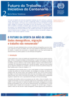 O futuro da oferta da mão-de-obra: dados demográficos, migração e trabalho não remunerado