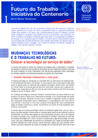 Mudanças tecnológicas e o no trabalho no futuro: colocar a tecnologia ao serviço de todos