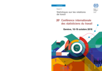 Statistiques sur les relations de travail