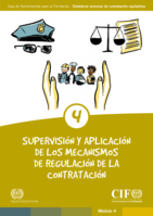 Caja de herramientas para la formación - Establecer procesos de contratación equitativos: Módulo 4, Supervisión y aplicación de los mecanismos de regulación de la contratación