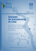 Sesiones de brainstorming en Lima: políticas de desarrollo productivo, crecimiento inclusivo y creación de empleo