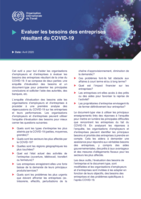 Evaluer les besoins des entreprises résultant du COVID-19