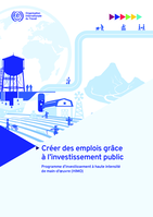 Créer des emplois grâce à l’investissement public: Programme d’investissement à haute intensité de main-d’œuvre (HIMO)