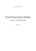Trends econometric models: a review of the methodology