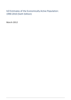ILO estimates of the economically active population: 1990-2010 (sixth edition)