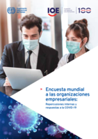 Encuesta mundial a las organizaciones empresariales: repercusiones internas y respuestas a la COVID-19