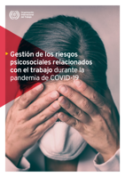 Gestión de los riesgos psicosociales relacionados con el trabajo durante la pandemia de COVID-19
