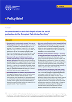 Income dynamics and their implications for social protection in the occupied Palestinian territory