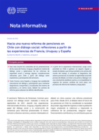 Hacia una nueva reforma de pensiones en Chile con diálogo social: reflexiones a partir de las experiencias de Francia, Uruguay y España
