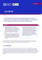 Understanding informality and expanding social security coverage in Lao People’s Democratic Republic: a quantitative study of the labour force and enterprise landscape