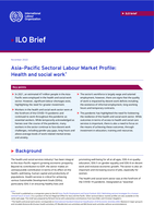 Asia-Pacific sectoral labour market profile: health and social work